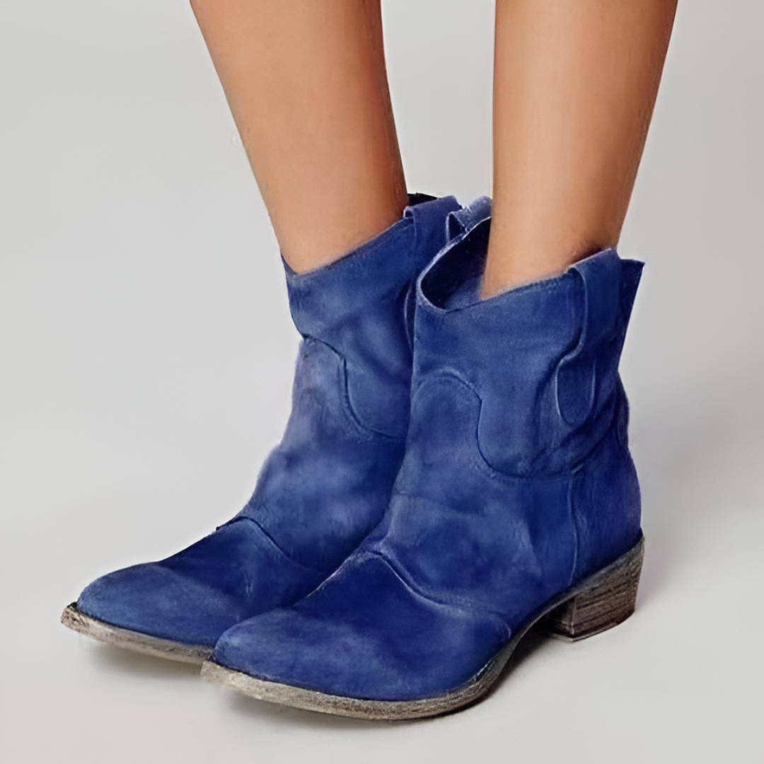 Alessia – Suede Ankle Boots