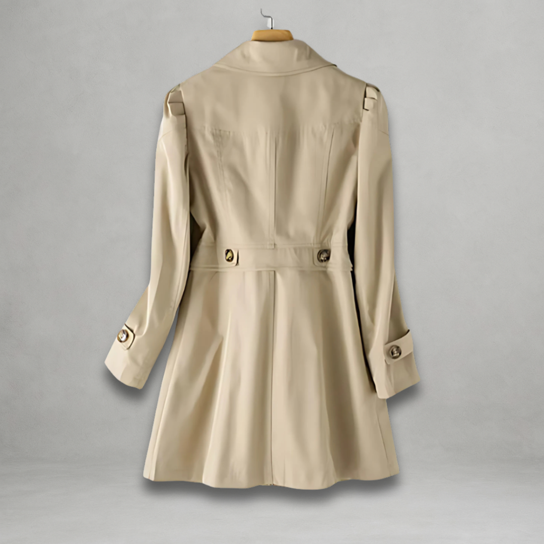 Elodie | Custom Tailored Trench Coat for Women | Classic Lightweight