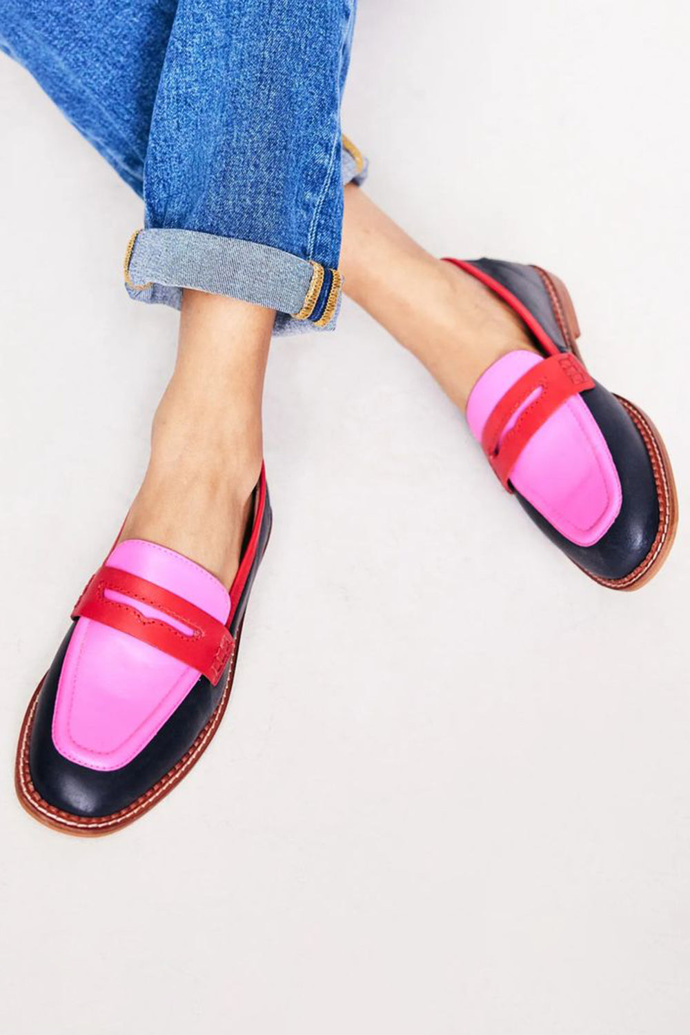 Luna | Black Loafers