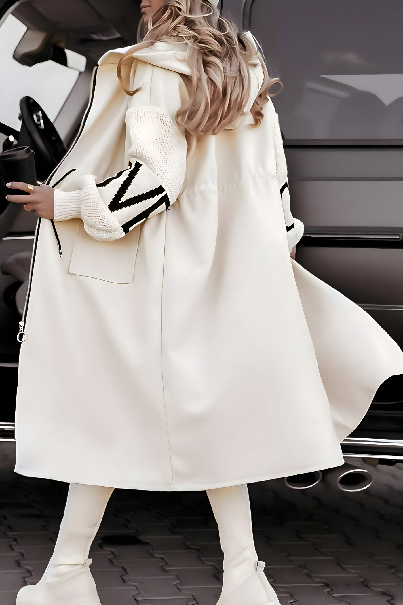Rosana | Elegant Hooded Coat