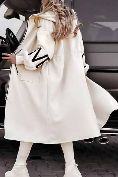 Rosana | Elegant Hooded Coat