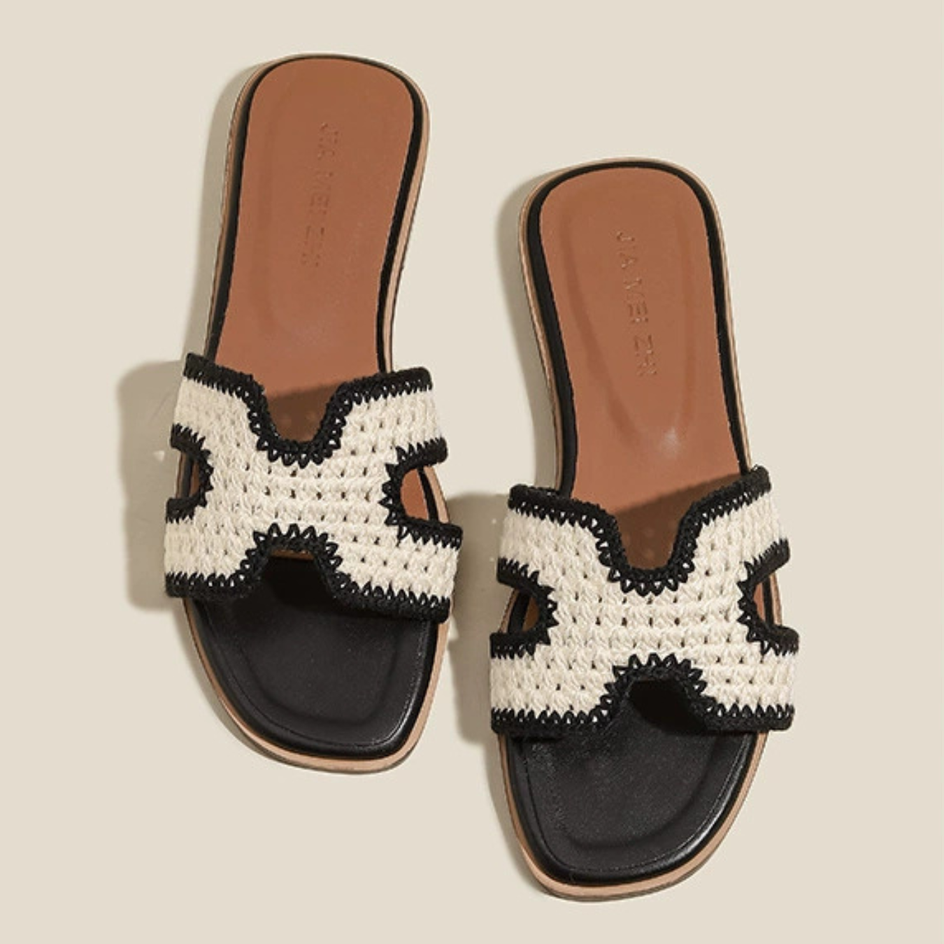 Camille Raphia – Elegant Sandals