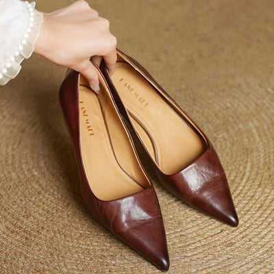 Isabella™ Court Shoes in Genuine Leather