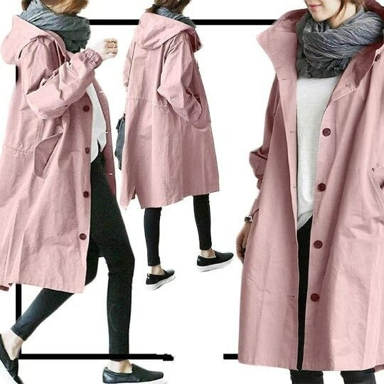 Mandy - Elegant Waterproof Trench