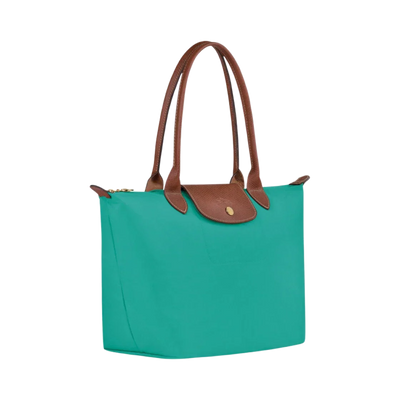 Longchamp - Large Le Pliage Tote, Turquoise